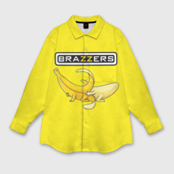 Мужская рубашка oversize 3D Brazzers