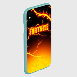 Чехол для iPhone XS Max матовый Fortnite firestorm Фортнайт шторм - фото 2