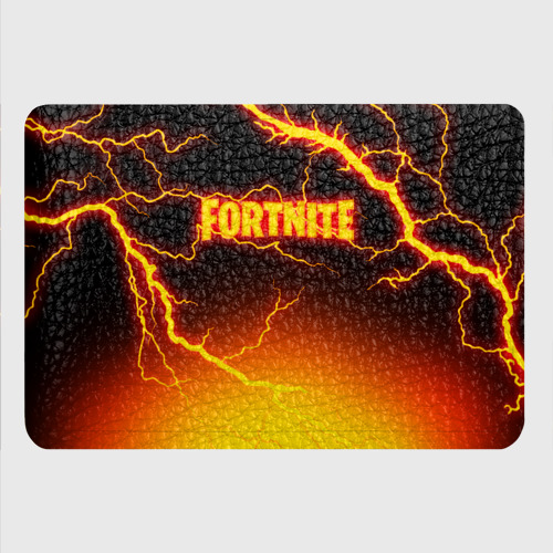 Картхолдер с принтом Fortnite firestorm Фортнайт шторм, цвет черный - фото 4