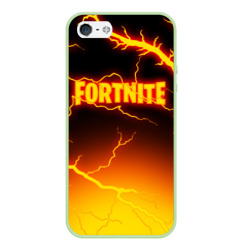 Чехол для iPhone 5/5S матовый Fortnite firestorm Фортнайт шторм