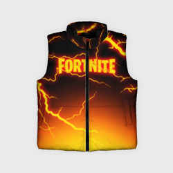 Детский жилет утепленный 3D Fortnite firestorm Фортнайт шторм