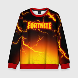 Детский свитшот 3D Fortnite firestorm Фортнайт шторм