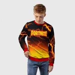 Детский свитшот 3D Fortnite firestorm Фортнайт шторм - фото 2