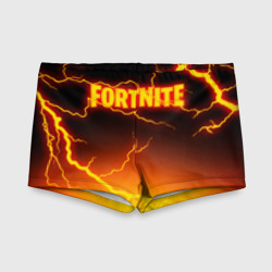 Детские купальные плавки 3D Fortnite firestorm Фортнайт шторм