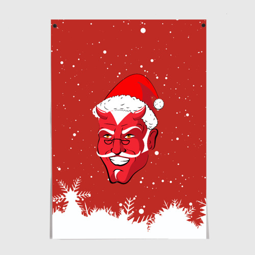 Постер Сатана Санта