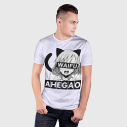 Мужская футболка 3D Slim Ahegao Waifu - фото 2