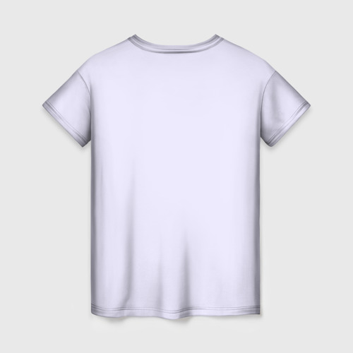Женская футболка 3D с принтом Ahegao, вид сзади #1