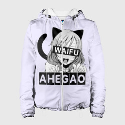 Женская куртка 3D Ahegao Waifu
