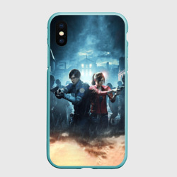 Чехол для iPhone XS Max матовый Resident Evil 2