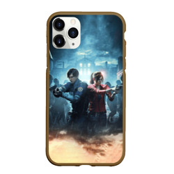 Чехол для iPhone 11 Pro Max матовый Resident Evil 2