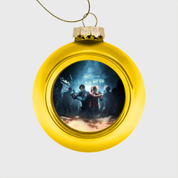 Ёлочный шар стеклянный/пластиковый Resident Evil 2