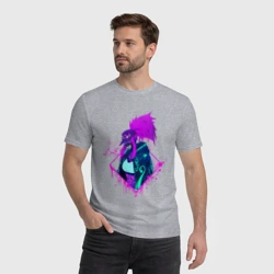 Мужская футболка хлопок Akali - фото 2