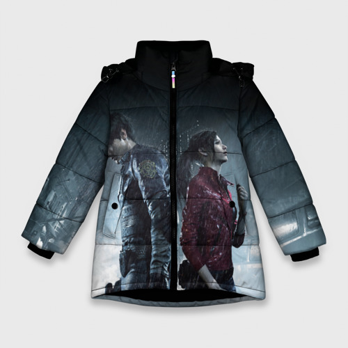 Зимняя куртка для девочек 3D Resident Evil 2, цвет черный
