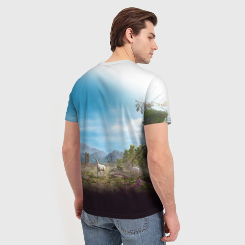 Мужская футболка 3D Far Cry new Dawn, цвет 3D печать - фото 4