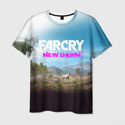 Мужская футболка 3D Far Cry new Dawn