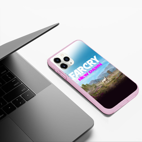 Чехол для iPhone 11 Pro Max матовый Far Cry new Dawn, цвет розовый - фото 5