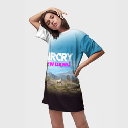Платье-футболка 3D Far Cry new Dawn - фото 2