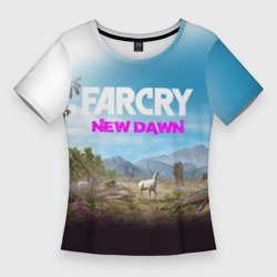 Женская футболка 3D Slim Far Cry new Dawn