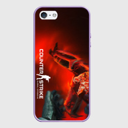 Чехол для iPhone 5/5S матовый Counter Strike:HowlВой