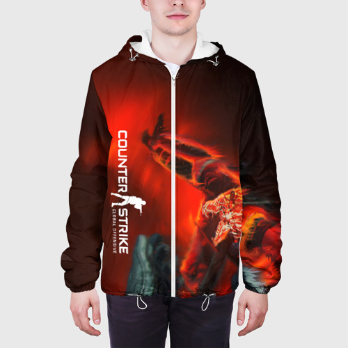 Мужская куртка 3D Counter Strike:HowlВой, цвет 3D печать - фото 4