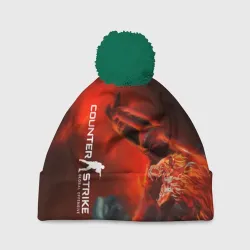 Шапка 3D c помпоном Counter Strike:HowlВой