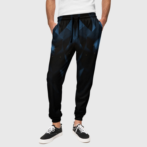 Мужские брюки 3D Geometry, цвет 3D печать - фото 4