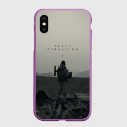 Чехол для iPhone XS Max матовый Death Stranding
