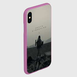 Чехол для iPhone XS Max матовый Death Stranding - фото 2