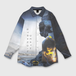 Мужская рубашка oversize 3D Death Stranding exclusive