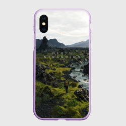 Чехол для iPhone XS Max матовый Death Stranding