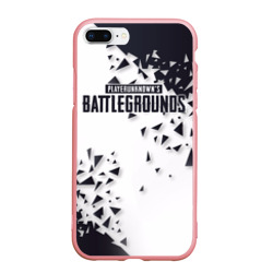 Чехол для iPhone 7Plus/8 Plus матовый PUBG Jacket Black