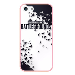 Чехол для iPhone 5/5S матовый PUBG Jacket Black