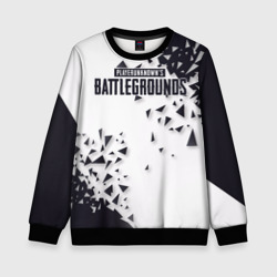 Детский свитшот 3D PUBG Jacket Black