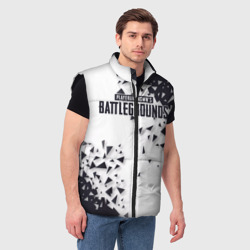 Мужской жилет утепленный 3D PUBG Jacket Black - фото 2