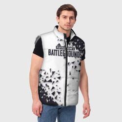 Мужской жилет утепленный 3D PUBG Jacket Black - фото 2