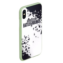 Чехол для iPhone XS Max матовый PUBG Jacket Black - фото 2