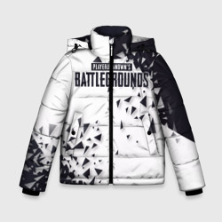 Зимняя куртка для мальчиков 3D PUBG Jacket Black