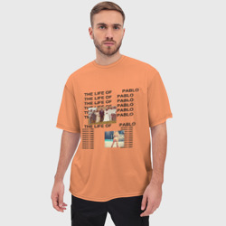 Мужская футболка oversize 3D Kanye West Pablo - фото 2