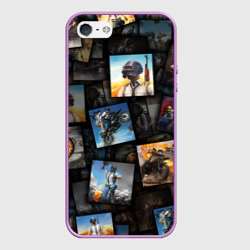 Чехол для iPhone 5/5S матовый PUBG