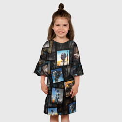 Детское платье 3D PUBG - фото 2