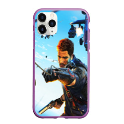 Чехол для iPhone 11 Pro Max матовый JustCause