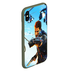 Чехол для iPhone XS Max матовый JustCause - фото 2