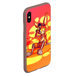 Чехол для iPhone XS Max матовый FNAF Foxy - фото 2