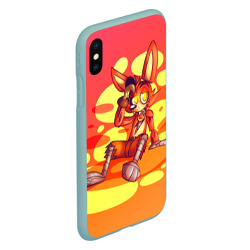 Чехол для iPhone XS Max матовый FNAF Foxy - фото 2