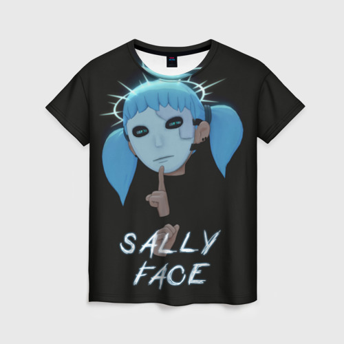 Женская Футболка Sally Face (6) (3D)