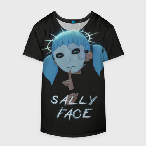 Накидка на куртку 3D Sally Face (6), цвет 3D печать - фото 4