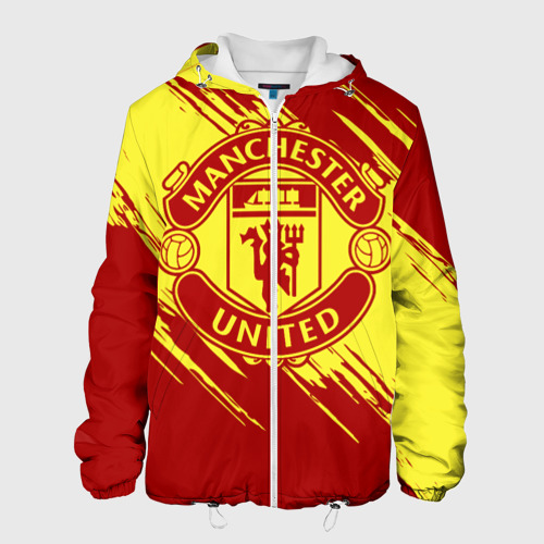 Мужская куртка 3D Манчестер Юнайтед, цвет 3D печать
