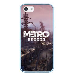 Чехол для iPhone 5/5S матовый Metro Exodus