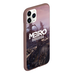 Чехол для iPhone 11 Pro Max матовый Metro Exodus - фото 2