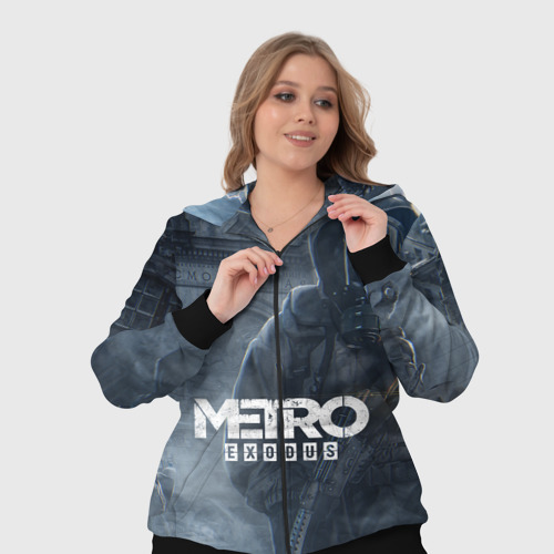 Женский костюм 3D Metro Exodus, цвет черный - фото 7